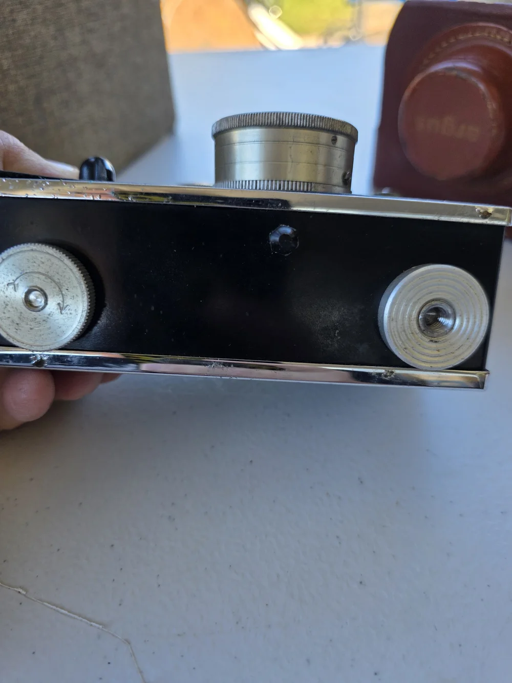 Targus Vintage Film Camera in Black - Classic 35mm Style